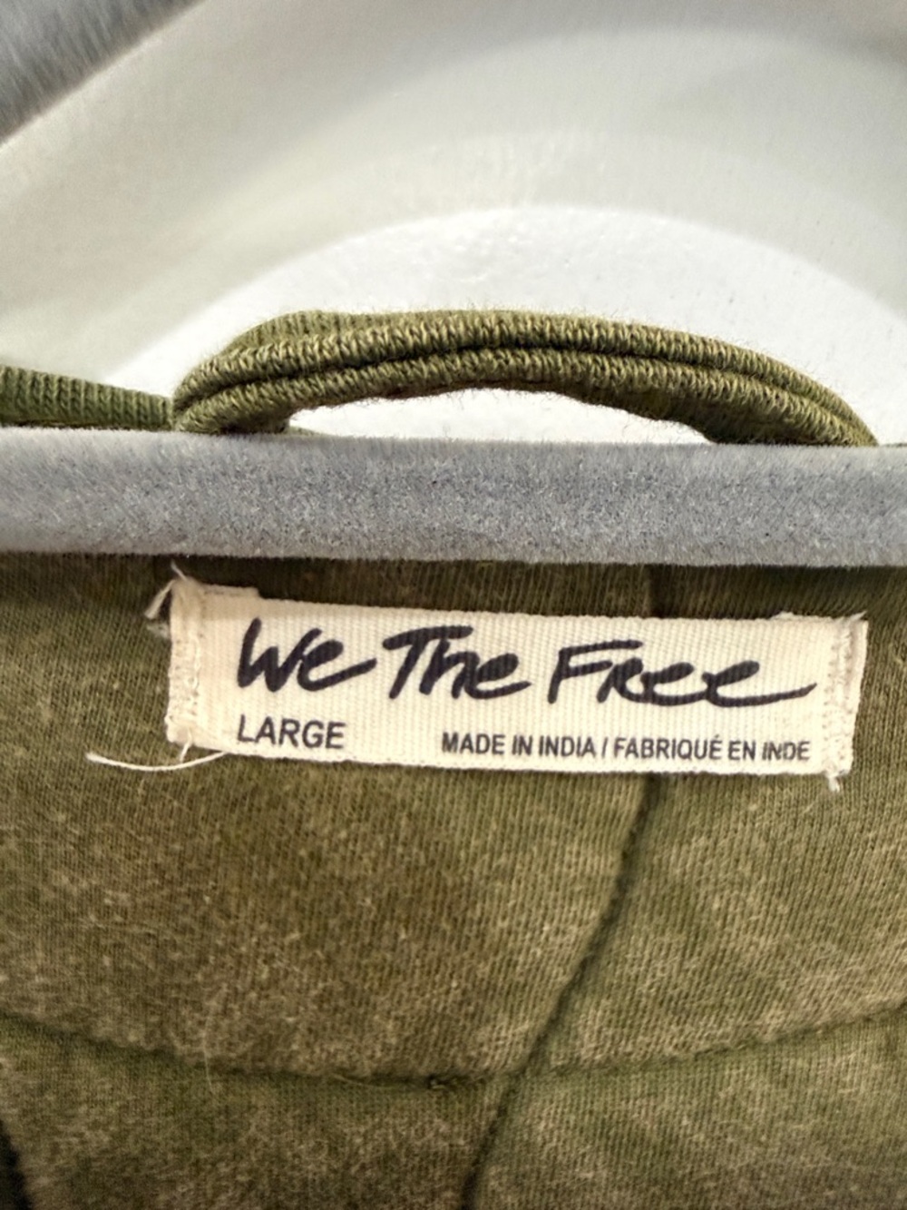 Quilted Patterned Olive Jacket - Picture 8 of 8